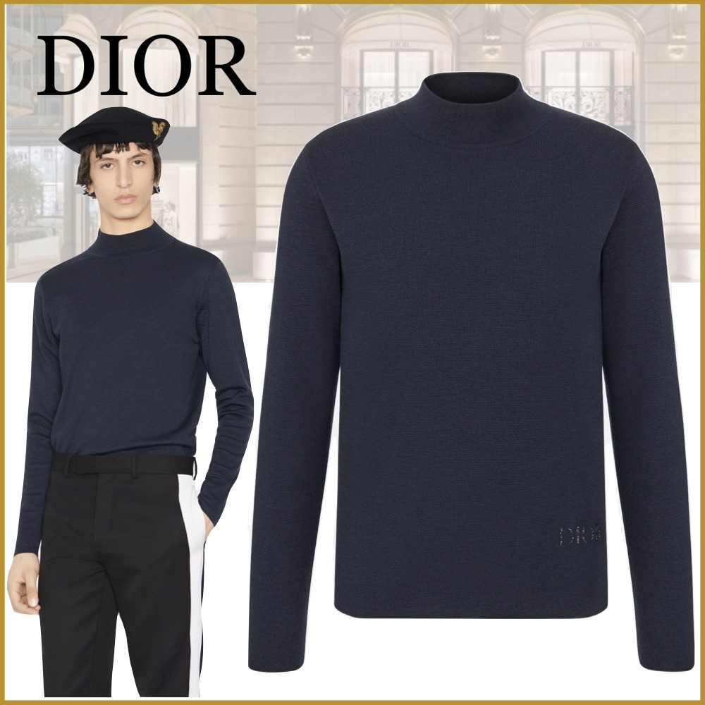 ★直営店買付★ディオール セーター DIOR AND PETER DOIG 紺 ニット・セーター ★直営店買付★ディオール セーター DIOR AND PETER DOIG 紺 ニット・セーター