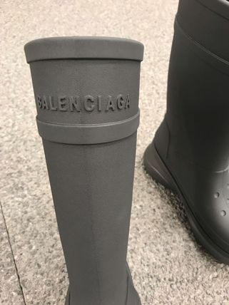 BALENCIAGA ブーツ 22SS【BALENCIAGA】ロゴ クロックス Crocs ブーツ ラバー(14)