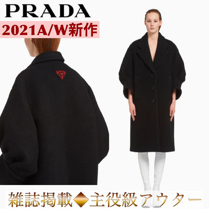 カシミヤ PRADA x コート(レディース) - 海外通販のBUYMA