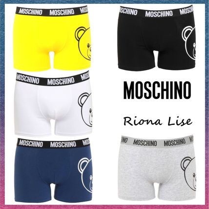 Shop Moschino Other Animal Patterns Cotton Logo Boxer Briefs by RionaLise