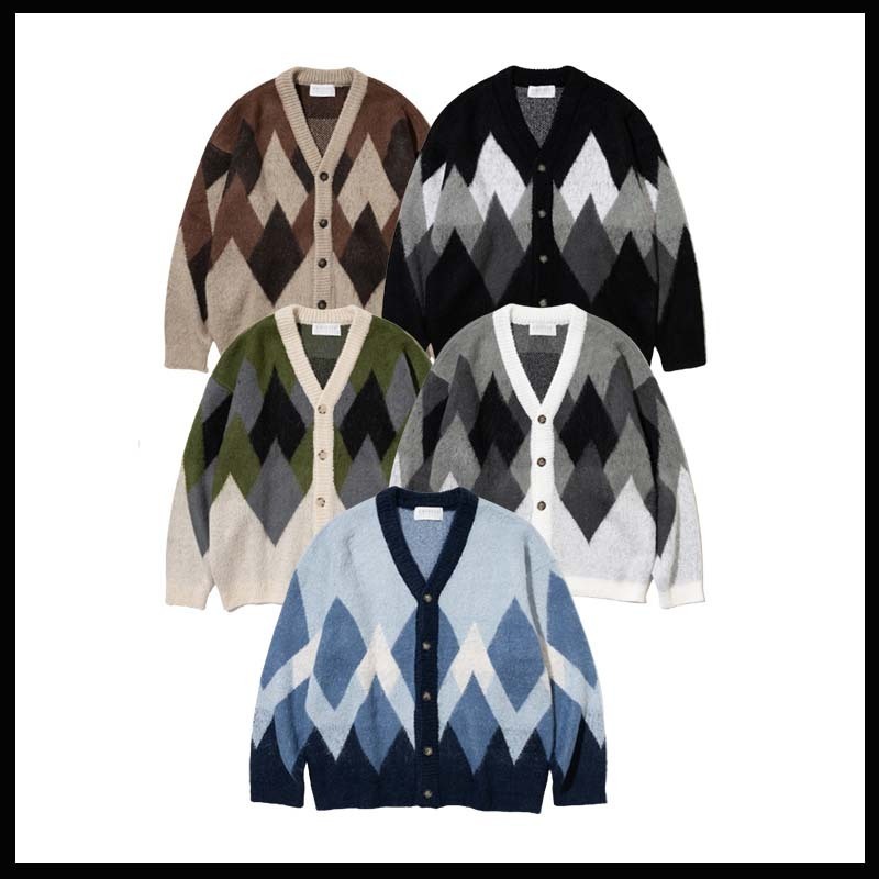 最旬ダウン KNITTED】Bulky Brush Agile Cardigan SEVENTEEN着用 ☆正規品 トップス