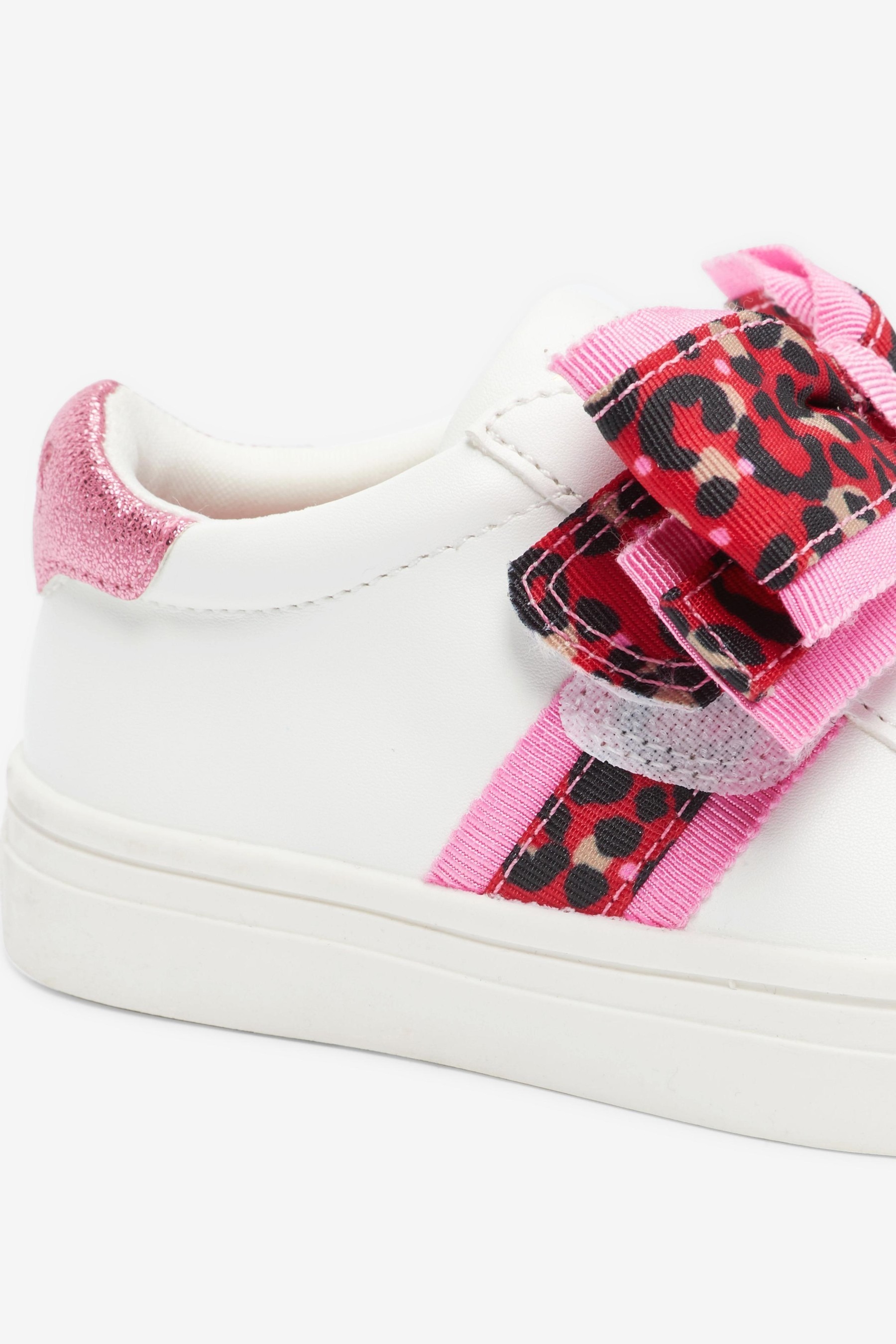 TED BAKER キッズスニーカー Baker by Ted Baker★レオパード リボン スニーカー(12-18.5㎝)(5)
