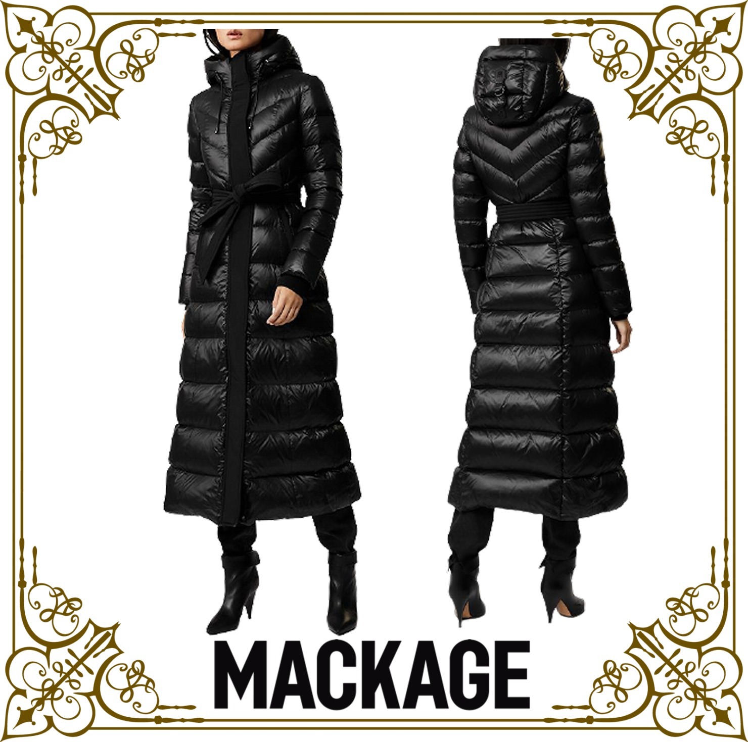 マッカージュ Mackage ★ カリーナダウン マキシコート ダウンジャケット・コート マッカージュ Mackage ★ カリーナダウン マキシコート ダウンジャケット・コート