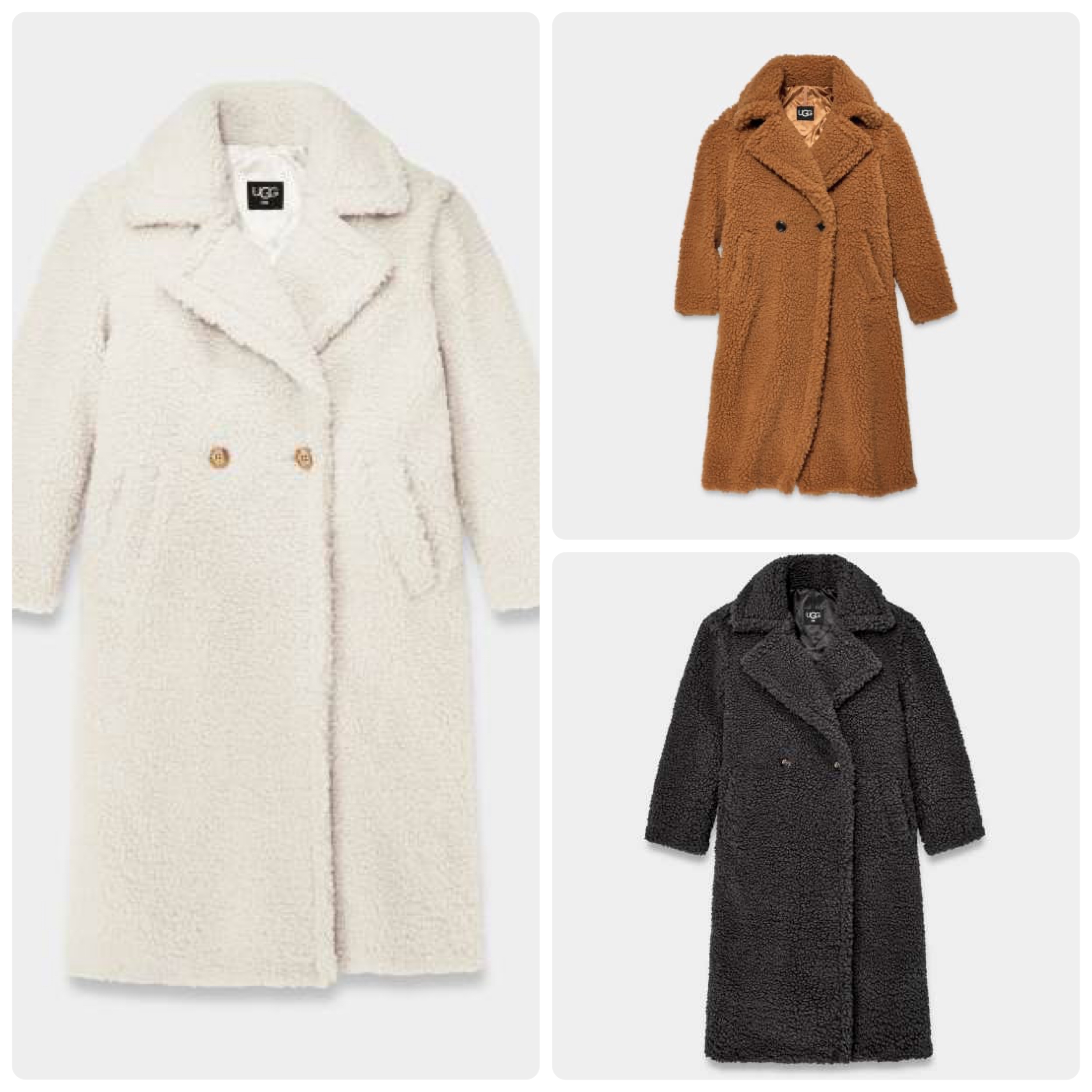 UK発 UGGGERTRUDE ロングテディコート 送料込