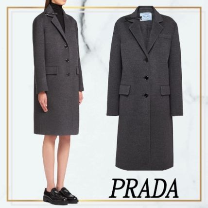 カシミヤ PRADA x コート(レディース) - 海外通販のBUYMA