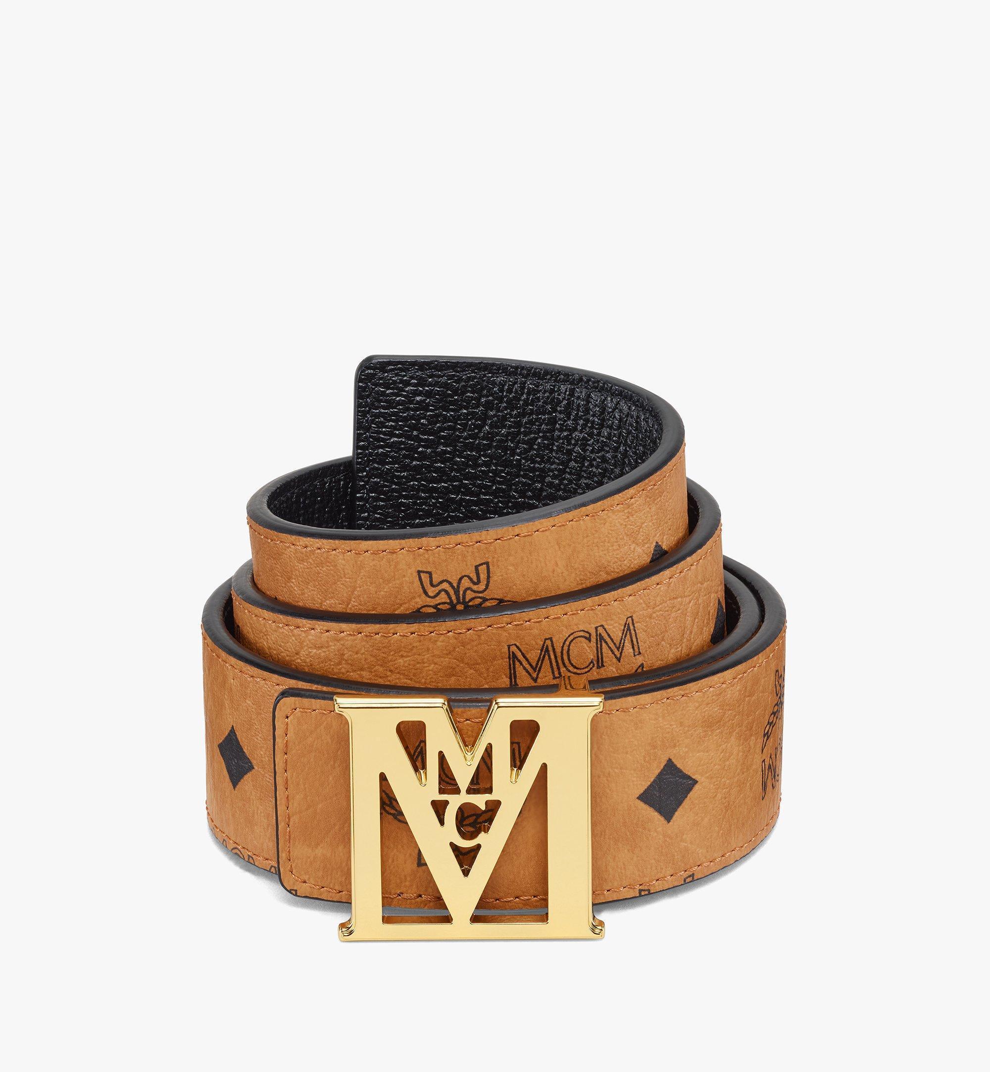 MCM〈メーナ〉M リバーシブル ベルト 1.5" - ヴィセトス MCM〈メーナ〉M リバーシブル ベルト 1.5" - ヴィセトス