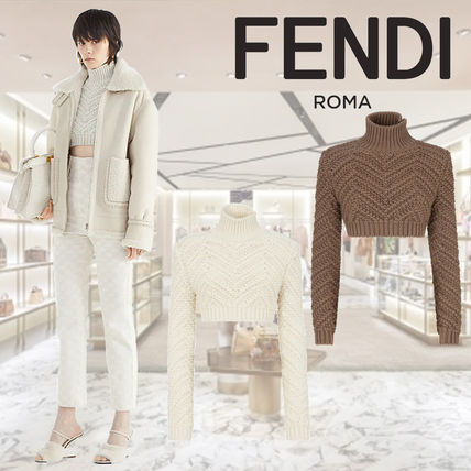 ショート丈 FENDI(フェンディ) ニット・セーター(レディース) - 海外 ...