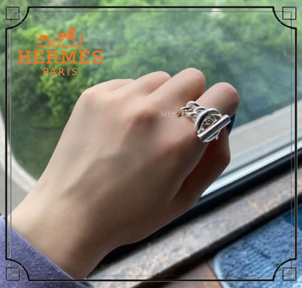 HERMES Rings Croisette ring, large model