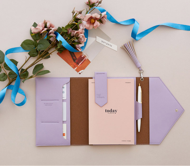 Funnymade 手帳・スケジュール帳 FUNNYMADE■Clutch Organaizer Diary 万年型 手帳 ダイアリー(3)