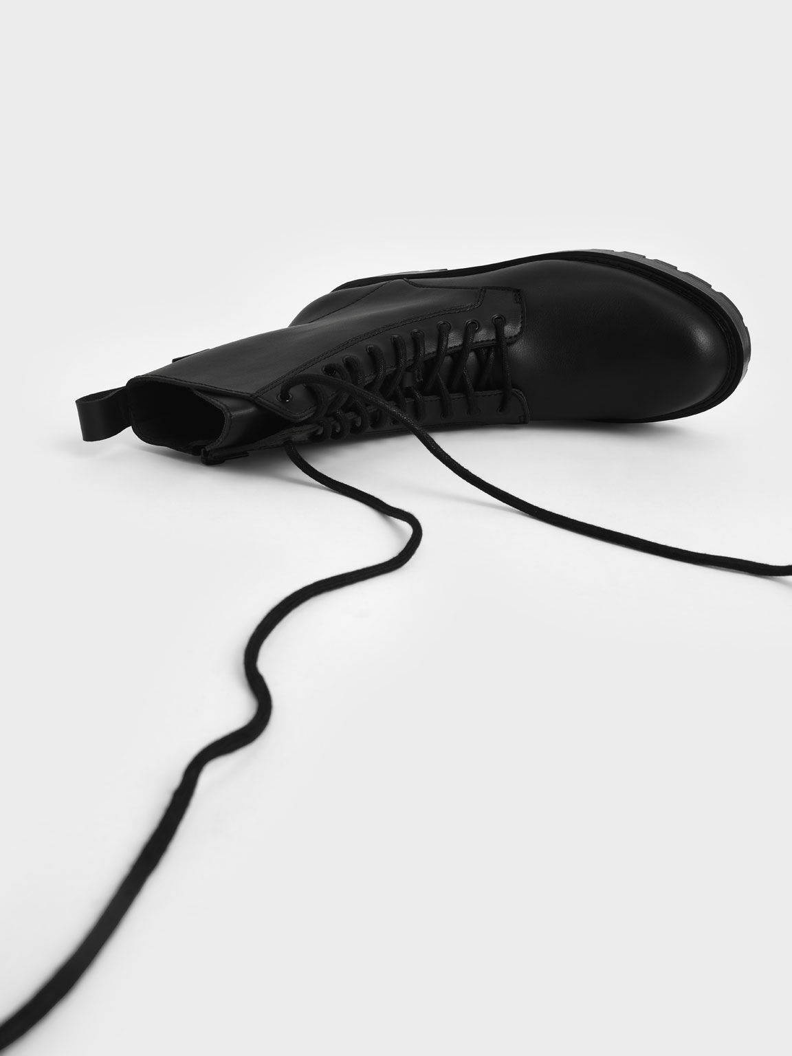 CharlesKeith ショートブーツ・ブーティ CHARLES KEITH 新作レースアップ アンクルブーツ 送料+関税込(5)
