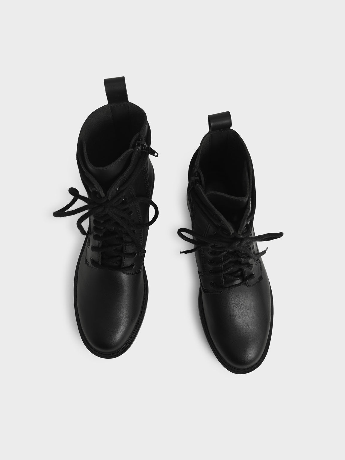 CharlesKeith ショートブーツ・ブーティ CHARLES KEITH 新作レースアップ アンクルブーツ 送料+関税込(6)