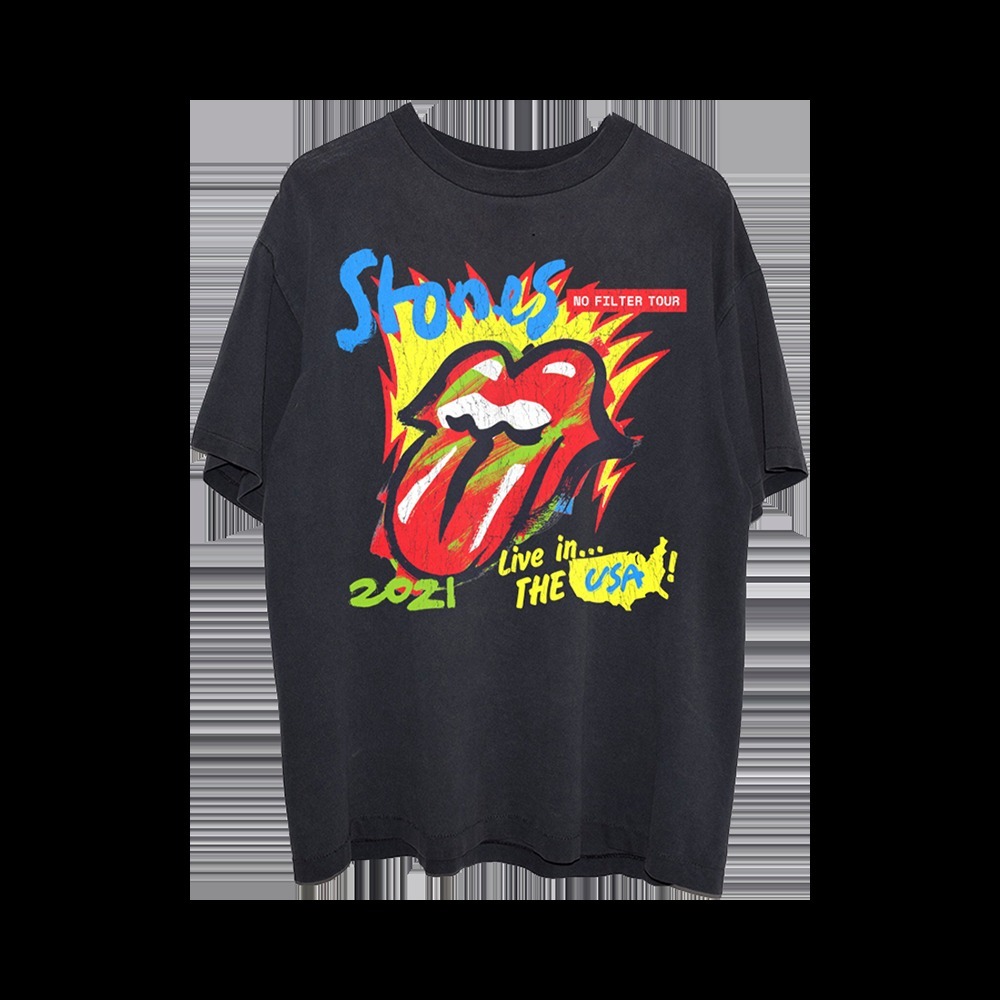 Rolling Stones☆ローリングストーンズ・ツアーTシャツ☆2021