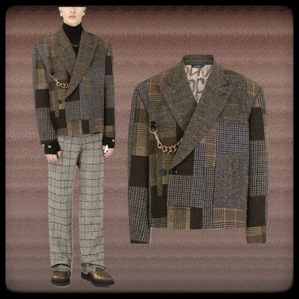 千鳥格子 Dolce & Gabbana x アウター・ジャケット(メンズ)|新作を 千鳥格子 Dolce & Gabbana x アウター・ジャケット(メンズ)|新作を