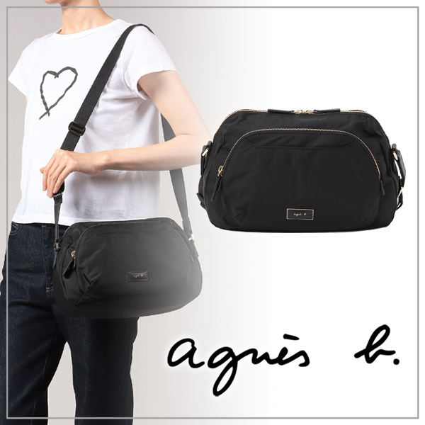 【agnes b.】アニエスベー FT03ー04 ショルダーバッグ