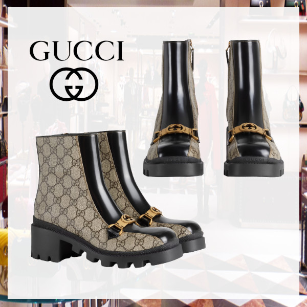 堅実な究極の 9763 6704122OQ50 (GUCCI/ショートブーツ・ブーティ