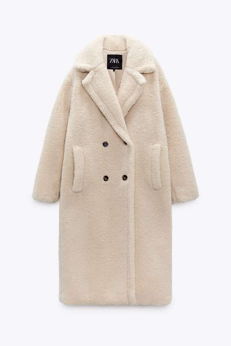 NEW ZARA♡フェイクボア コート
