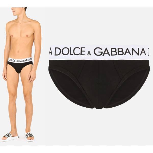 【関税込】人気◆DOLCE & GABBANA ドルガバ◆ロゴ ブリーフ