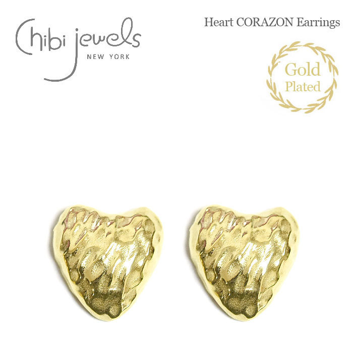 【国内即発】≪chibi jewels≫コラソン スタッズ ピアス 国内即発】≪chibi jewels≫コラソン スタッズ ピアス