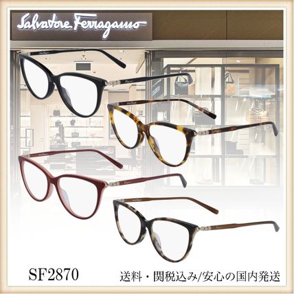 FERRAGAMO(フェラガモ) メガネ(レディース) - 海外通販のBUYMA