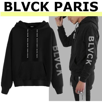 ★BLVCK PARIS_Signature Blvck フーディ パーカー・フーディ ★BLVCK PARIS_Signature Blvck フーディ パーカー・フーディ