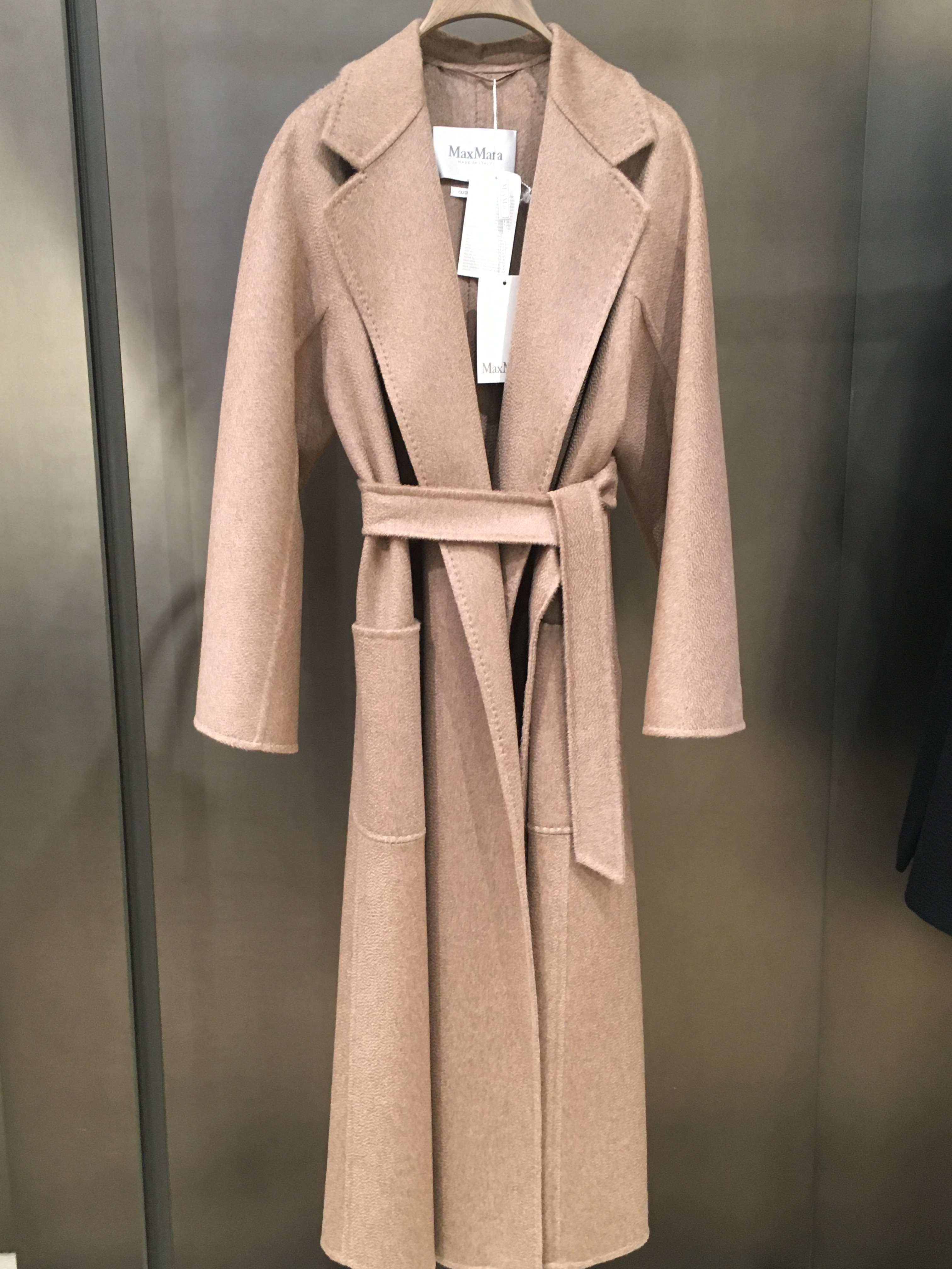 【MaxMara】LABBRO ピュアカシミヤ ダブルフェイスコート 【MaxMara】LABBRO ピュアカシミヤ ダブルフェイスコート