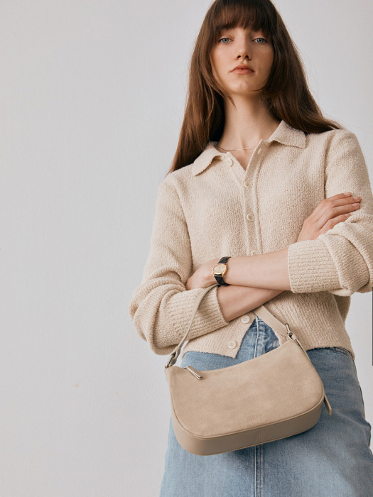 【5%OFF】 DUNST ☆SUEDE MINI HOBO BAG ESSPRESSO☆ ハンドバッグ 【5%OFF】 DUNST ☆SUEDE MINI HOBO BAG ESSPRESSO☆ ハンドバッグ