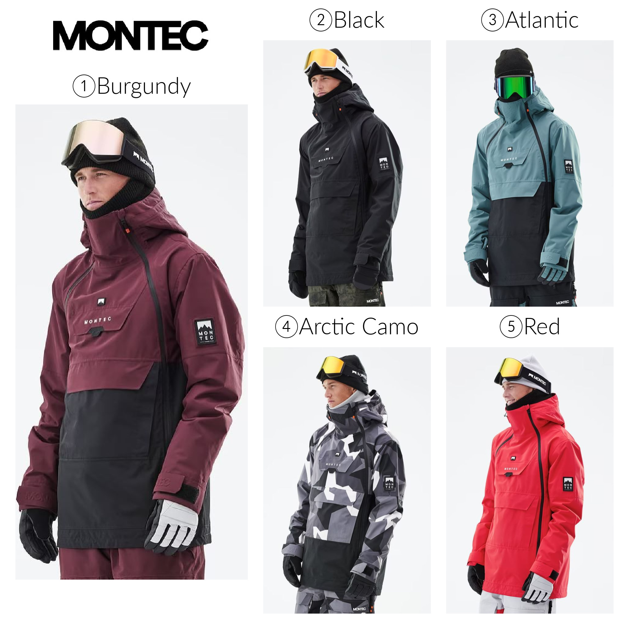 充実の品 Montec 日本未入荷 Doom Snowboard Jacket メンズ スノーウェア 色 サイズを選択 Red Shell Www Collectiviteslocales Fr