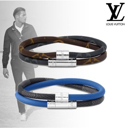 レザー(本革) Louis Vuitton x ブレスレット(メンズ)|新作を海外 ...