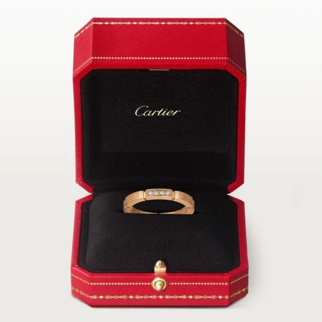 すぐ届く Cartier* MAILLON PANTHERE ロゴ ダイヤ リング 指輪 すぐ届く Cartier* MAILLON PANTHERE ロゴ ダイヤ リング 指輪