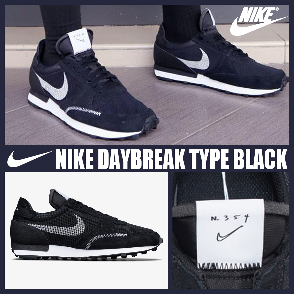 ◆大人気◆NIKE◆NIKE DAYBREAK TYPE BLACK WHITE◆