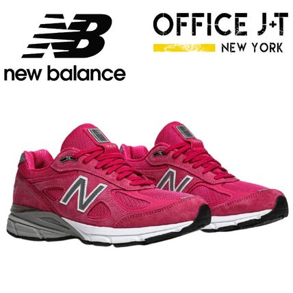 Shop New Balance 990v4 Unisex Street Style Collaboration Sneakers