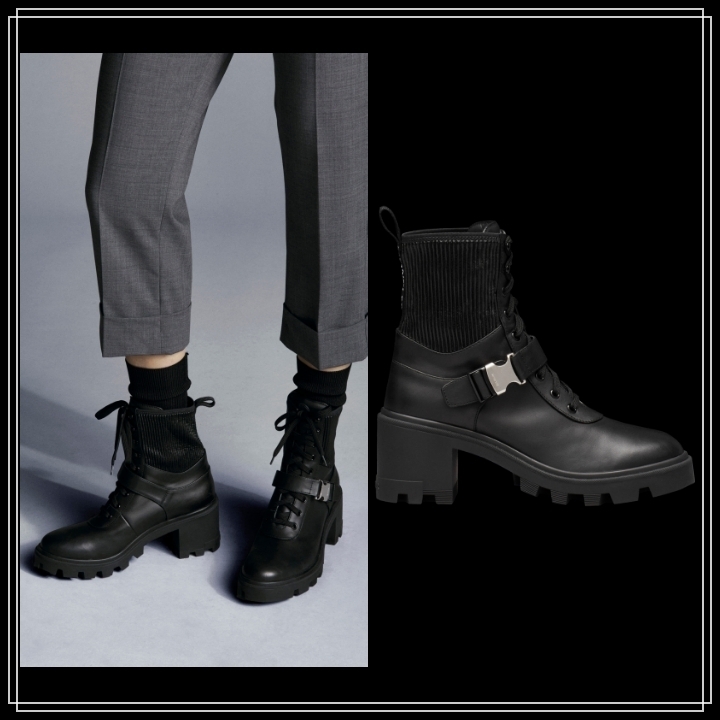 ★【MONCLER(モンクレール)】Caroline ★レザーアンクルブーツ♪ ショートブーツ・ブーティ ★【MONCLER(モンクレール)】Caroline ★レザーアンクルブーツ♪ ショートブーツ・ブーティ