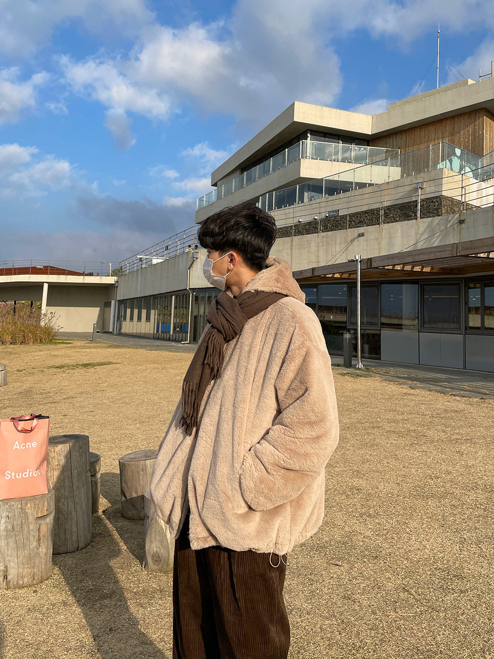 パーカー・フーディ ASCLO Daily Mink Hood Zip Up (17color) ASCLO Daily Mink Hood Zip Up (17color) (ASCLO/パーカー