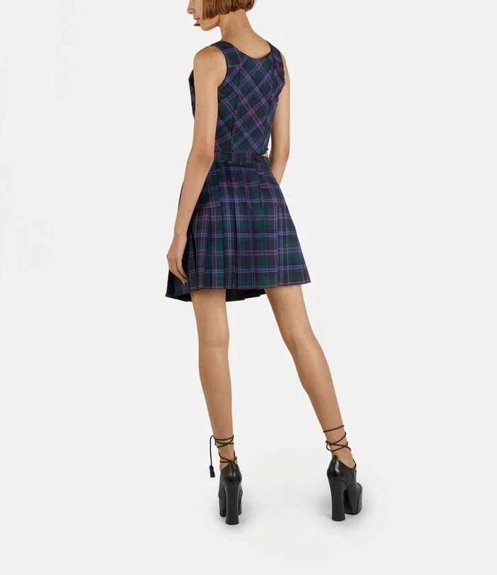 Vivienne Westwood スカート ◆Vivienne Westwood◆チェック柄 プリーツ スカート(5)