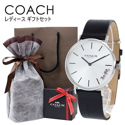 ブラック(黒)系 Coach x アナログ腕時計(レディース) - 海外通販のBUYMA