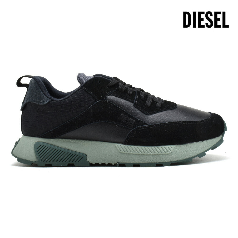 【国内発送】DIESEL スニーカー 黒 S-TYCHE LOW 26350096t8013