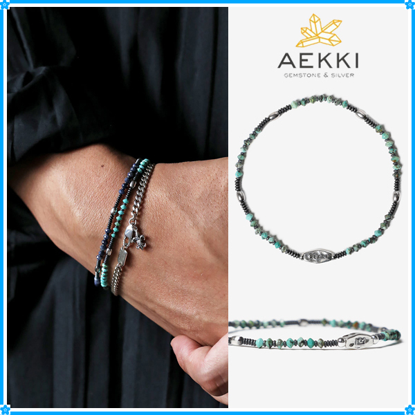 【AEKKI】Secret Code turquoise Gemstone Bracelet