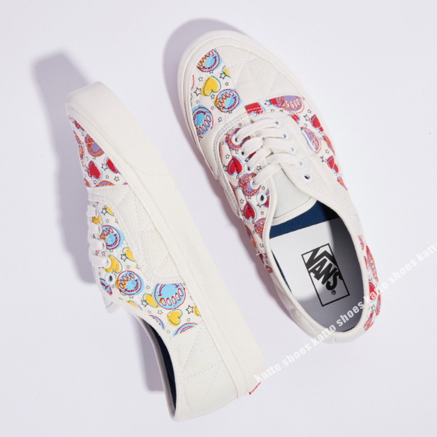 VANS★AUTHENTIC 44 DX PATCHWORK★ハート柄★兼用 VANS☆AUTHENTIC 44 DX PATCHWORK☆ハート柄☆兼用☆GRAPE LEAF