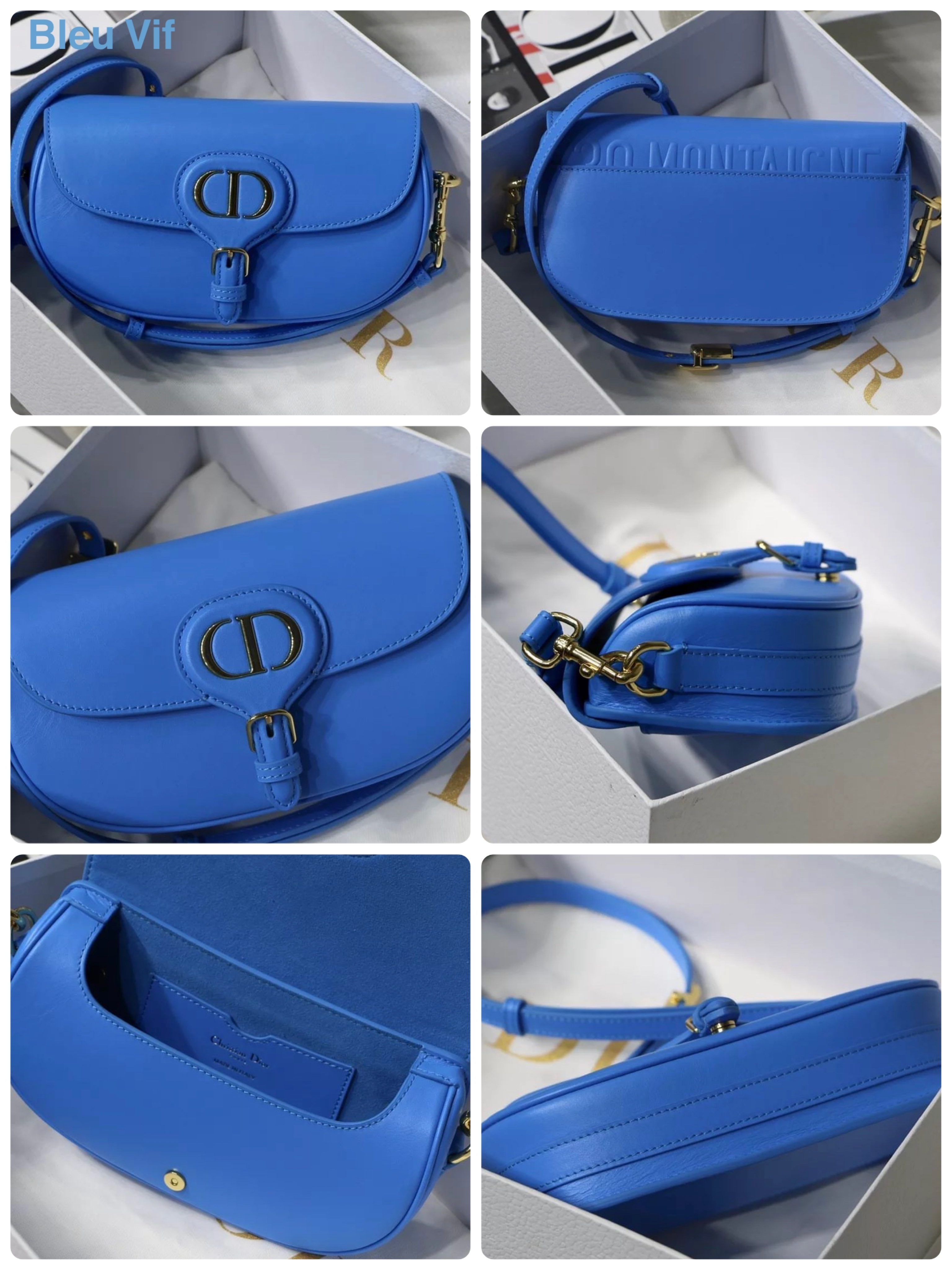 Christian Dior★DIOR BOBBY EAST-WEST カーフスキンバッグ