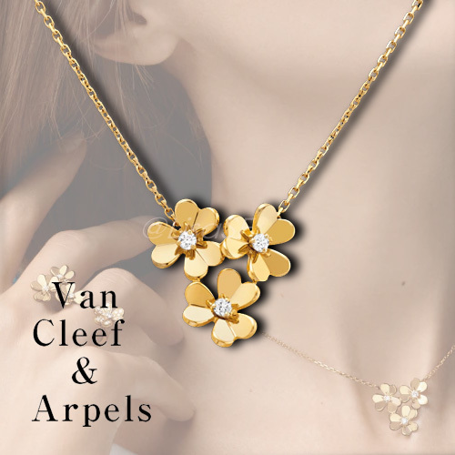 憧れの Vancleef&Arpels★Frivole ペンダント ミニモデル ネックレス・ペンダント 憧れの Vancleef&Arpels★Frivole ペンダント ミニモデル ネックレス・ペンダント