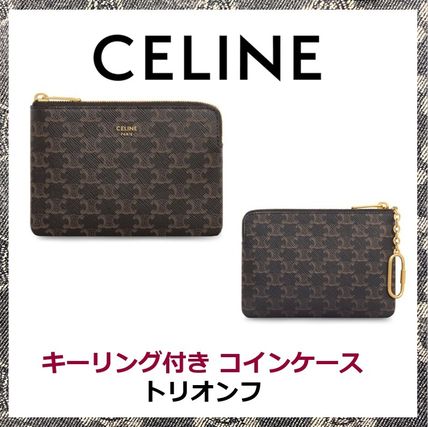CELINE Triomphe(セリーヌ トリオンフ) コインケース・小銭入れ ...