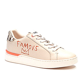 COACH X JEAN-MICHEL BASQUIAT☆CLIP LOW TOP SNEAKER