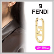 FENDI◇オーロック シングルイヤリング/ゴールド(送料関税込) (FENDI FENDI◇オーロック シングルイヤリング/ゴールド(送料関税込) (FENDI