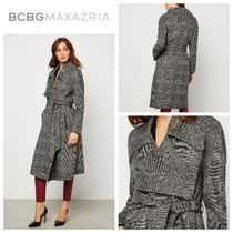BCBG MAXAZRIA】オーバーサイズ ラペル ベルトラップコート☆ (BCBG ...