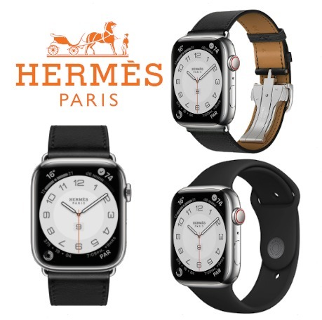 ★HERMES★ Apple Watch ディプロイアントバックル  45ｍｍ