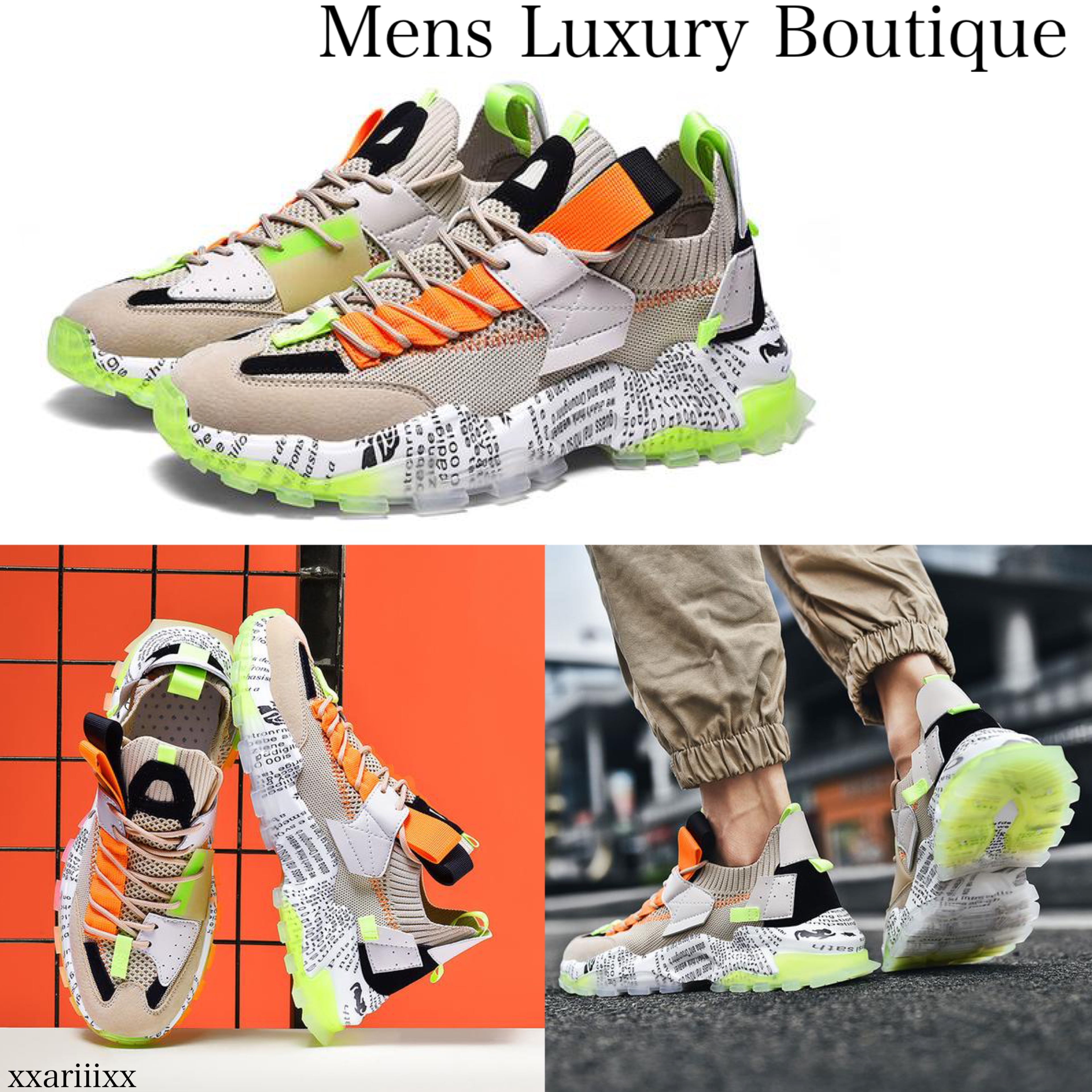 ◆NEW◆Mens Luxury Boutique◆ スクリブル シューズ