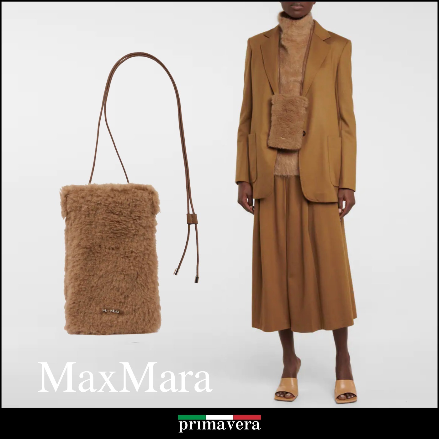 21AW◆Max Mara◆CROSSY◆TEDDY ショルダー ミニバッグ 21AW◆Max Mara◆CROSSY◆TEDDY ショルダー ミニバッグ
