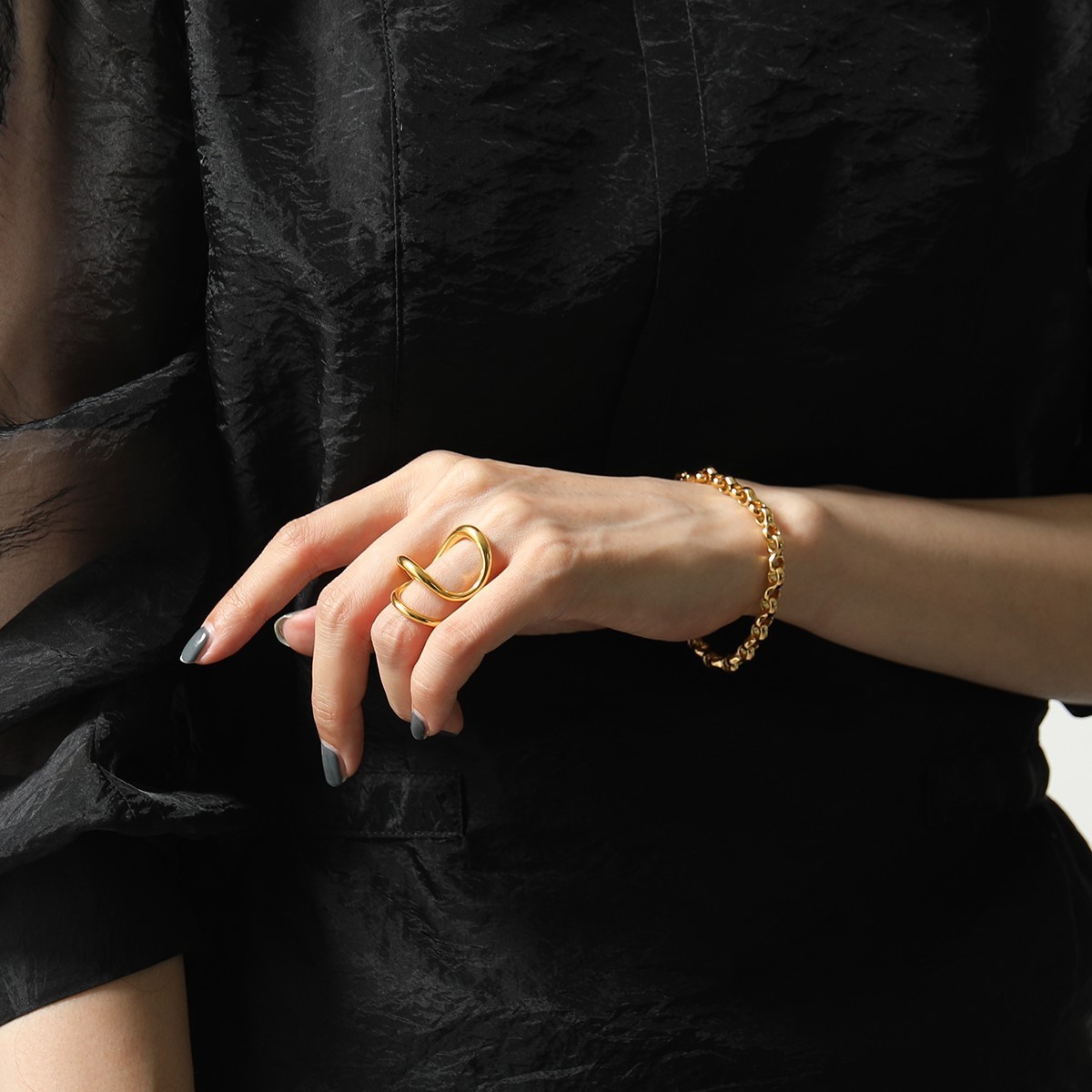 Charlotte Chesnais リング 20BA033VER Ribbon Ring 指輪