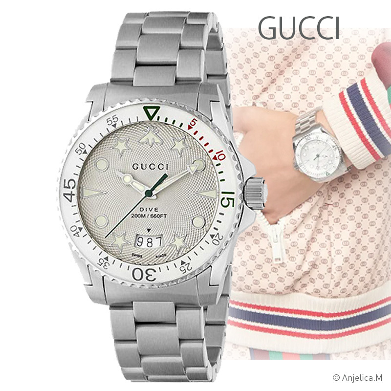 GUCCI シルバー ステンレススチール 時計 お値引き中！