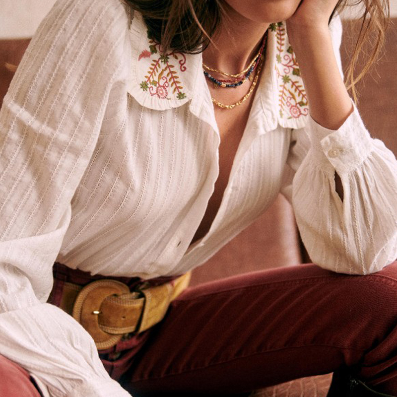 SEZANE ブラウス・シャツ ◇Sezane◇ 日本未入荷 ティルダシャツ(3)